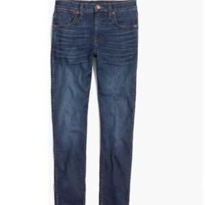 Madewell 9" high rise skinny crop jeans